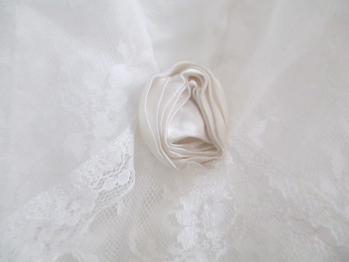 VINTAGE JESSICA McCLINTOCK 🌸 SIZE 8==VICTORIAN / LACEY / WEDDING EASTER DRESS - Picture 3 of 12