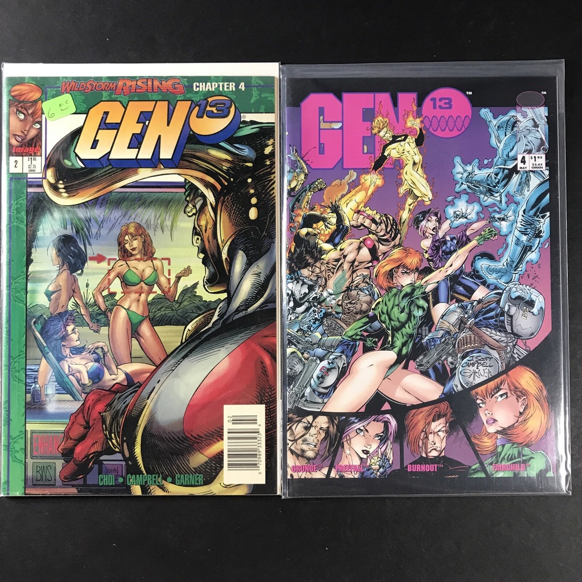 Gen 13 Image Comics Lot Of 35 Spans 2-56 & Bootleg Generation X
