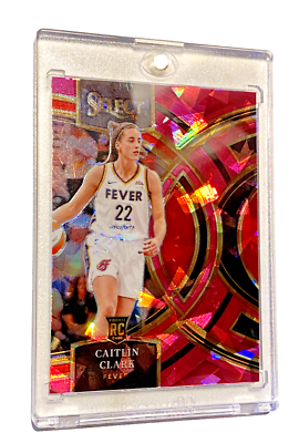 【RC PSA9】Caitlin Clark Pink Ice Caitlin Clark 2024 Panini Select WNBA PREMIER Pink Ice Prizm RC