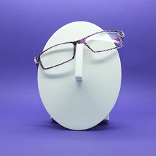 Reading Glasses Sophisticate Snakeskin Purple Black Reptile Print Frame 2.00