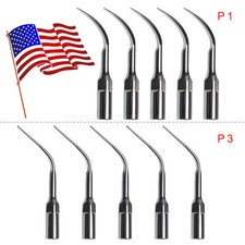 5 x Dental Ultrasonic Piezo Scaler Perio Tips Fit EMS woodpecker P1 P3 P4
