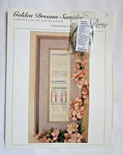 The Victoria Sampler Golden Dreams Sampler Embroidery Pattern & Accessory Pack