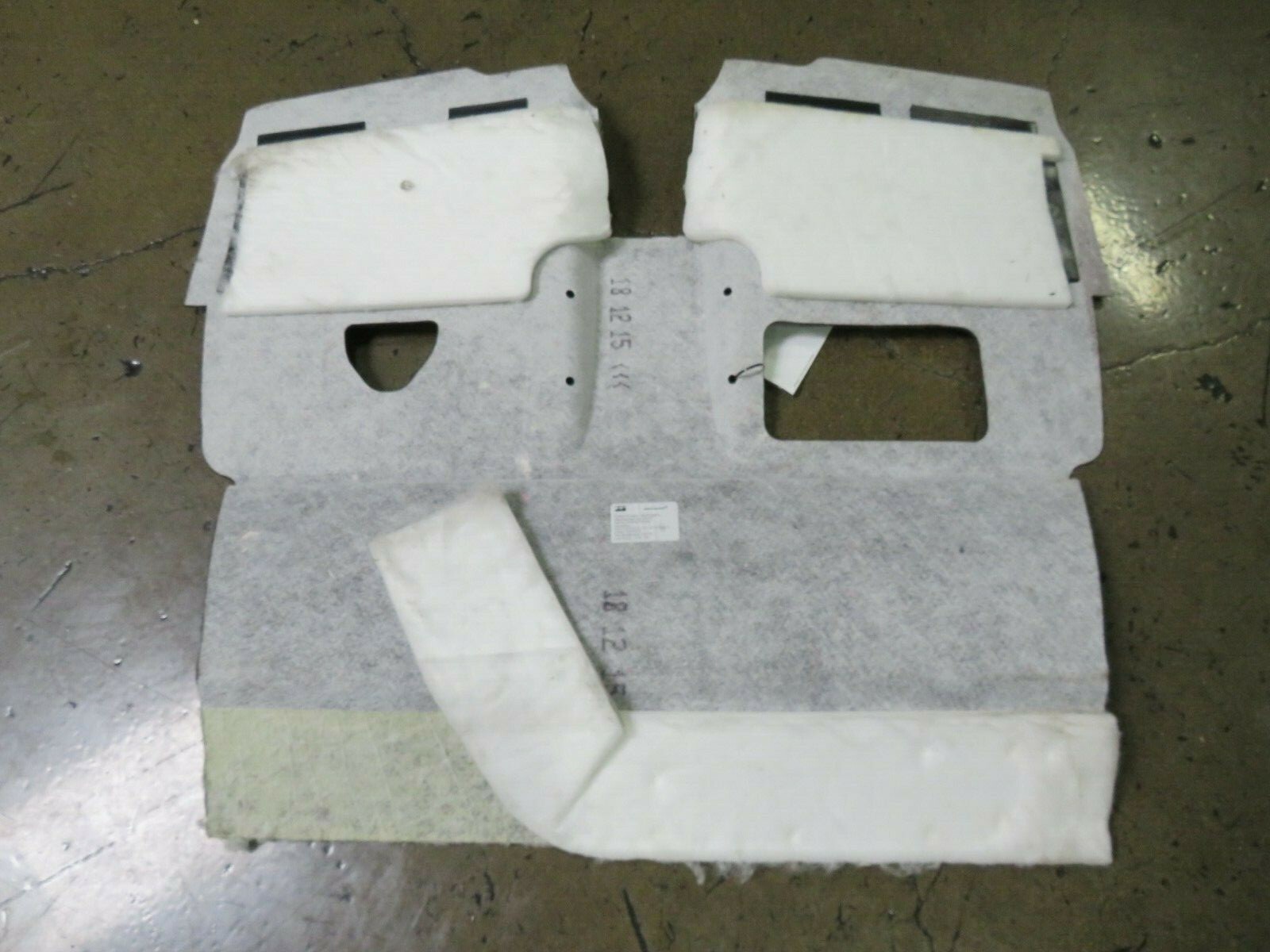 Mclaren 570s, Rear Carpet Panel, Used, P/N 13N00012CP