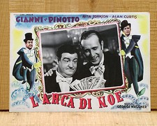 L'ARCA DI NOè poster fotobusta Bud Abbott Lou Costello The Naughty Nineties B92