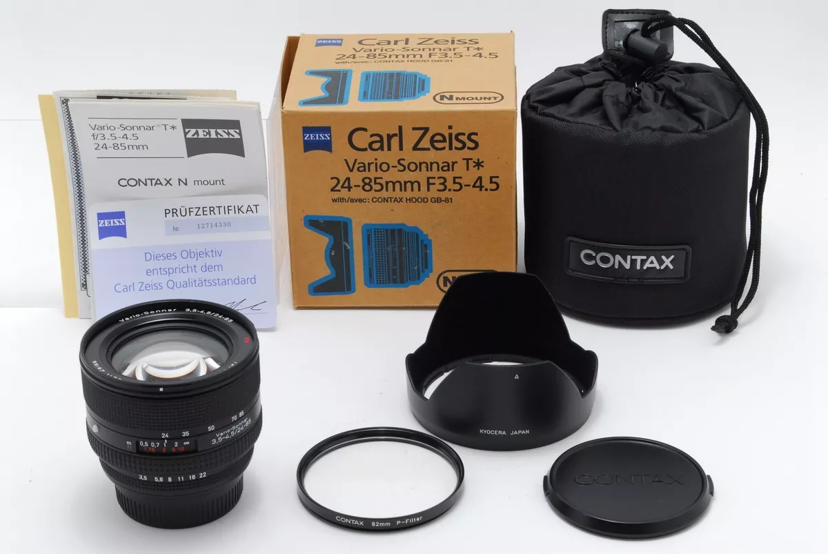 MINT+++BOXED】Contax Carl Zeiss Vario-sonnar T * 24-85mm f/3.5-4.5