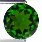 1.14 Ct Natural Chrome Diopside Gemstone Deep Green Color Round Cut — photo 1