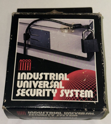 ACCO Industrial Universal Security System #62014 Protect Equipment NEW Sealed