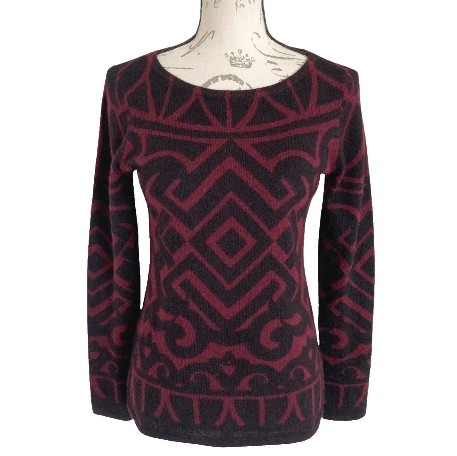 Suéteres geométrico Charter Club Cachemira para Mujeres