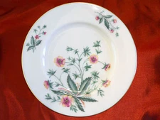 LENOX COUNTRY GARDEN SALAD/ SIDE PLATE(S)  MULTI COLOR FLOWERS & GOLD TRIM