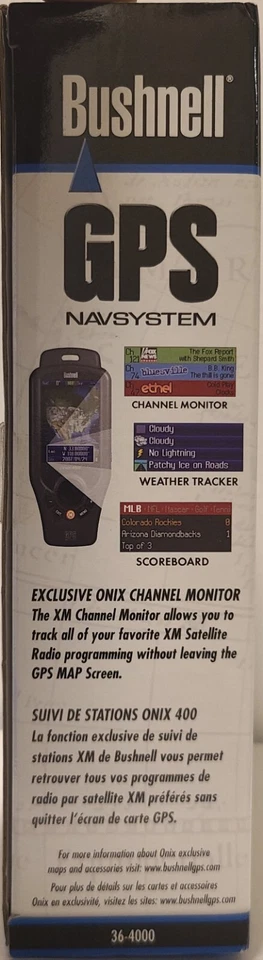 Bushnell ONIX 400 Handheld Waterproof Hiking GPS - Image 4 of 4