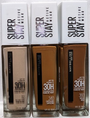 Maybelline Super Stay Active Wear 30H Foundation ~ You Choose