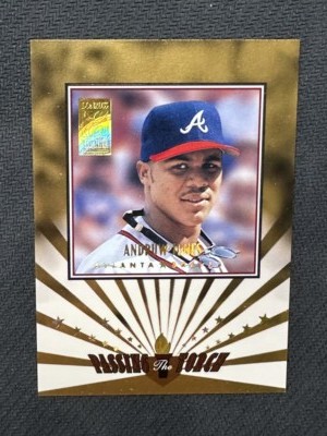 Andrew Jones 1997 Donruss Elite Passing The Torch Braves #5 525/1500