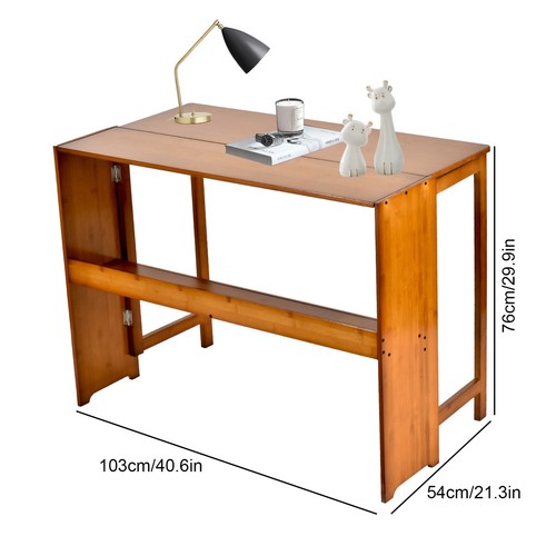 Folding Dining Table Practical Space Saving Portable Foldable Kitchen Table - Picture 2 of 14