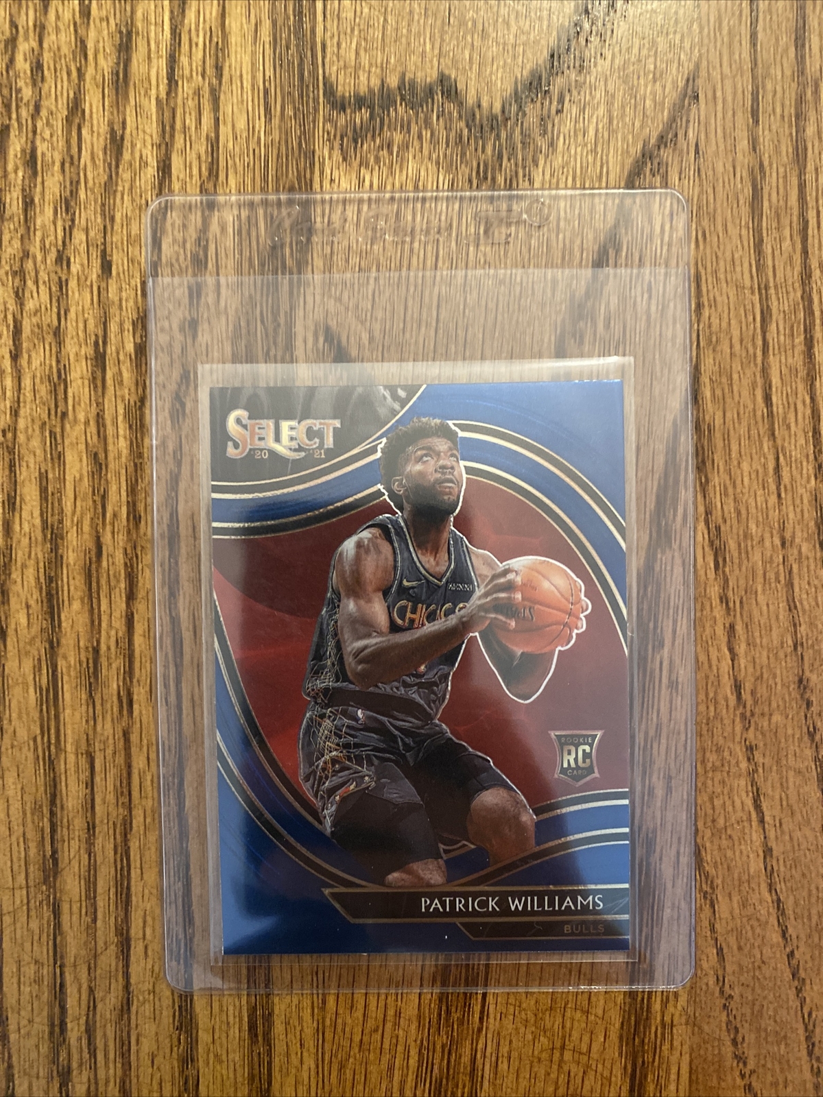 2020-21 Panini Select PATRICK WILLIAMS Courtside Blue Rookie #297 RC Bulls!!