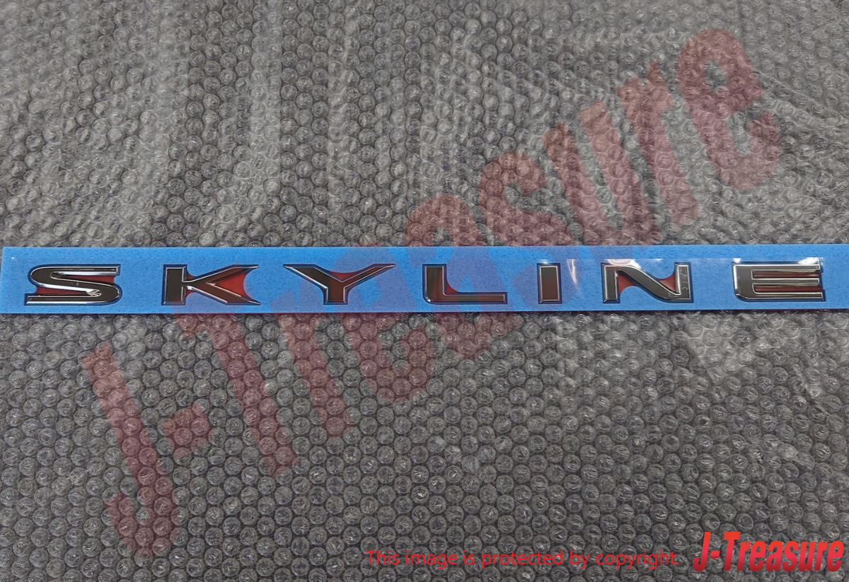NISSAN SKYLINE R34 1998-2000 Genuine Trunk Lid Emblem 