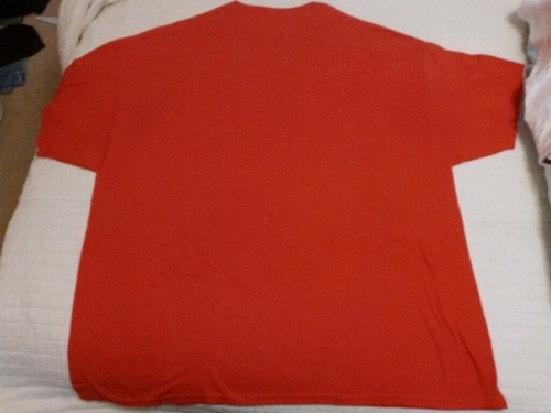 VINTAGE SMU - SOUTHERN METHODIST UNIVERSITY - MEN'S RED T-SHIRT 3XL - Picture 3 of 4