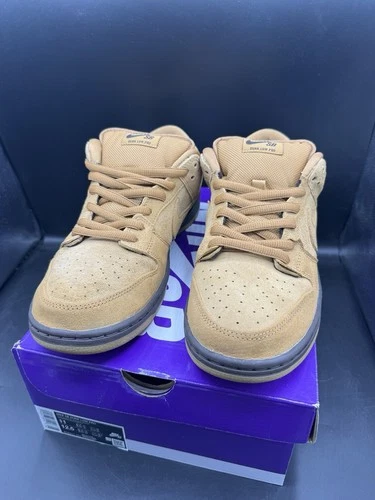 Nike SB Dunk Low 'Wheat Mocha' Men’s Size 11 (BQ6817-204) CLEAN OG ALL
