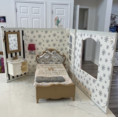 American girl doll Grand Hotel Bedroom  *light Works* FREE SHIP