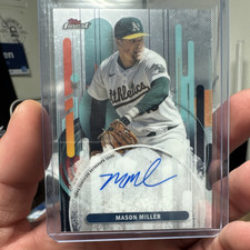 Topps 2025 Finest Mason Miller Oakland Athletics Finest Autographs Auto FA-MM