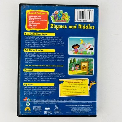 Dora the Explorer - Rhymes and Riddles DVD | eBay