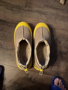 UGG Mens Tasman Weather Hybrid Summer Wheat Suede  Waterproof Clog/Shoe Sz 12