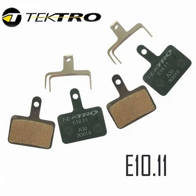 2x Pastillas de freno originales Tektro E10.11 resina para Orion Auriga Pro Orion Gemini HD