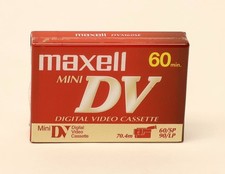 MAXELL MINI DV 60MIN. DIGITAL VIDEO CASSETTE NEW 
