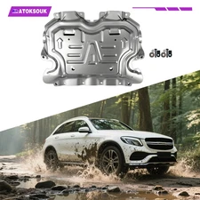 Heavy Duty Skid Plate For Mercedes GLC300 2016-2021 Engine Splash Shield Metal
