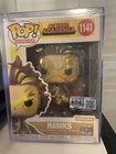 Funko Pop!: My Hero Academia Hawks (Metallic) #1141 ROYALTY LE 3500 + Protector