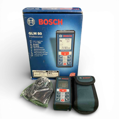 #ad GLM 80 Bosch Pro Laser Distance Measure 265ft 80m Incline Sensor Digital Level $135.00