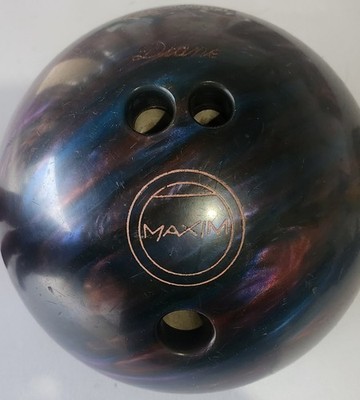 Ebonite Jaguar Mega Bite Super Tack Bowling Ball 14lb Purple Reactive Resin VTG