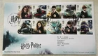 GB QEII 2018 Harry Potter Strips Royal Mail FDC Muggleswick Consett SHS