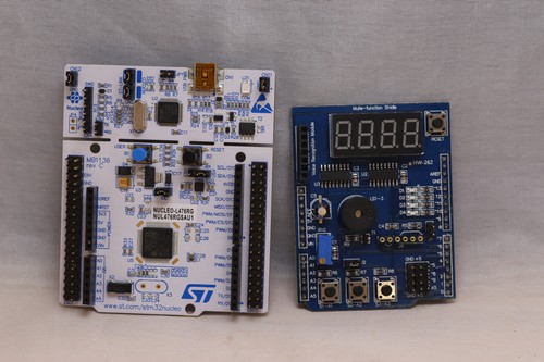 STM32 NUCLEO-L476RG ARM Cortex-M4 Development Board + Expansion Shield