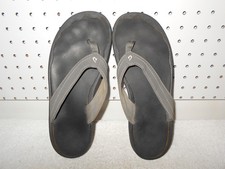 OLUKAI OHANA MENS USA 8 WOMENS 10 CLASSIC FLIP FLOPS SANDALS