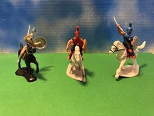 Mtd Ancient Greek, Roman, Spartan, Trojan Soldier 54 MM Scale Plastic Figs set A