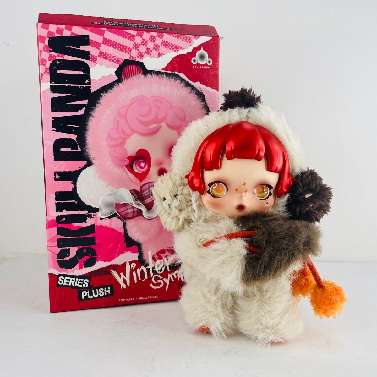 POP MART x SKULLPANDA Winter Symphony Series Plush Dolls Ode to