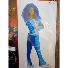 Disney Descendants Rise of Red Chloe Child Costume Jumpsuit Dressup M 7-8 NEW