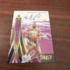 2024-25 Panini Select In Flight Signatures Shawn Kemp purple Auto /75