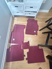 JDM Honda Civic Type R EK9 1999-00 Type R OEM 5 Piece Red Floor Mat Set  RHD CTR
