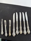 SET/8 INTERNATIONAL "JOAN OF ARC" STERLING SILVER Knives