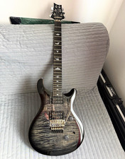 PRS SE Custom 24 Floyd Black Charcoal + Gig Bag