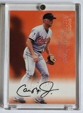 1999 Skybox Autographics Cal Ripken Jr. Autograph Card