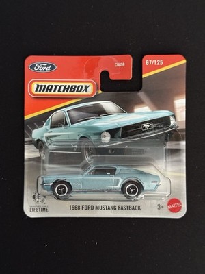 Matchbox | 1968 Ford Mustang Fastback | JHN47 | Nr. 67/125 | 1:64 | Blau