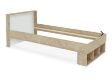 Coppia struttura letto singolo per rete a doghe 90x200cm