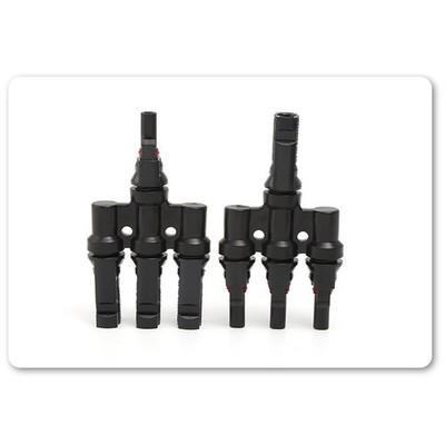 Einfache Installation Solar T Stecker Wasserdicht Adapter Flammhemmendes Materia