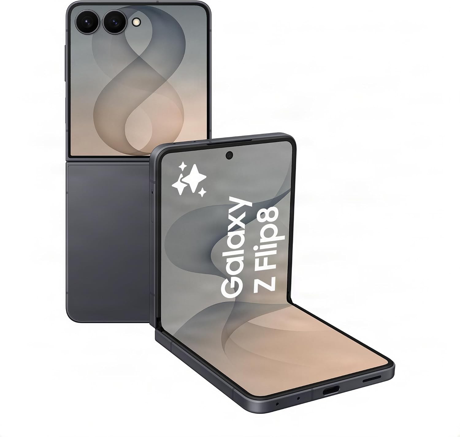 Samsung Galaxy Z Flip8 5G 256GB 12GB Dual SIM Graphite Foldable Smartphone B