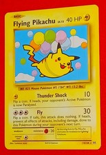 Carta Pokemon Pikachu Volante 110/108 Segreta Rara XY Evoluzioni