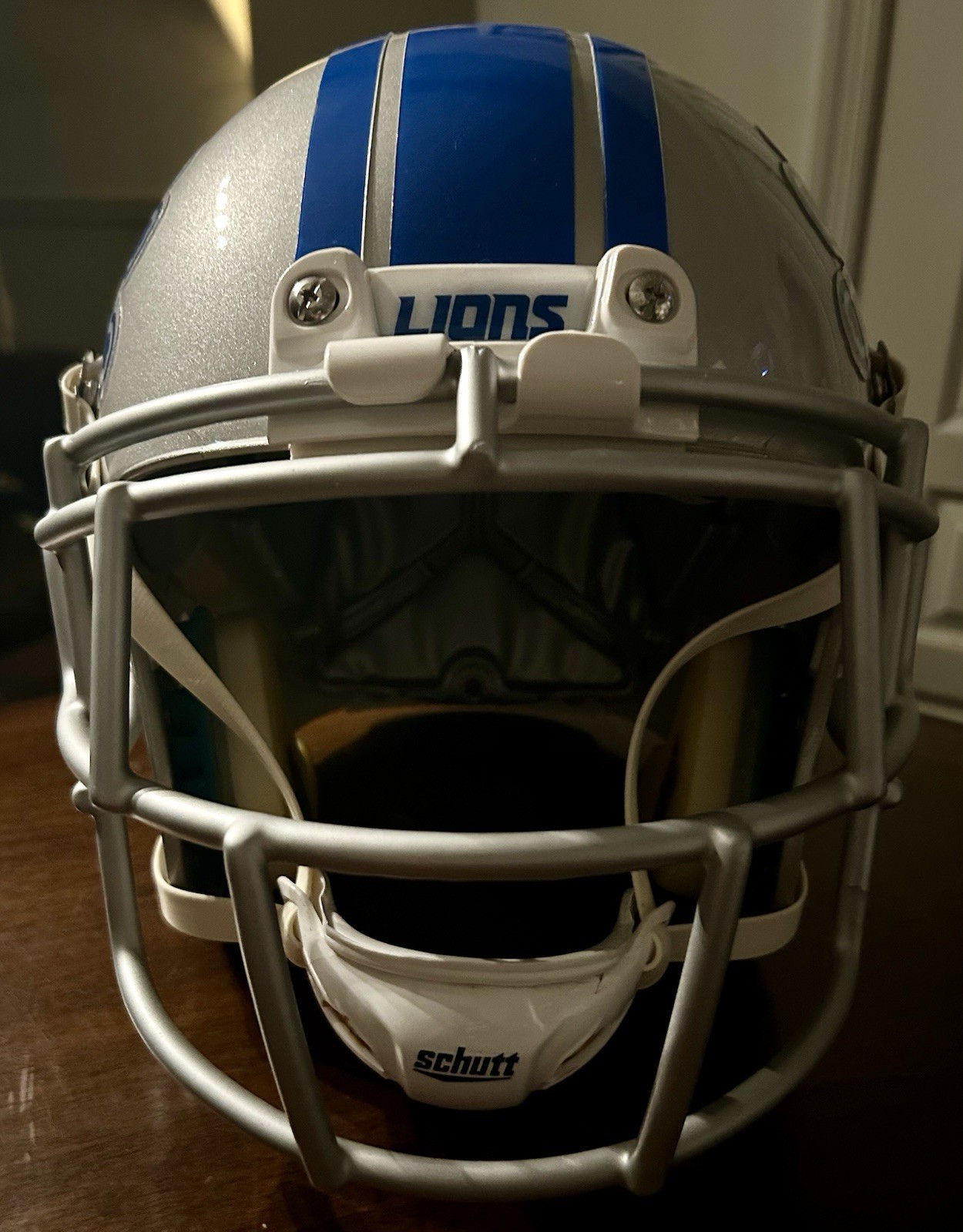 New Full Size Authentic Detroit Lions Schutt Air XP Football Helmet Adult M