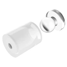 Snapfix Hidden Acrylic Sign Standoffs Clip-In Wall Mounts 11.5mm (7/32") Small