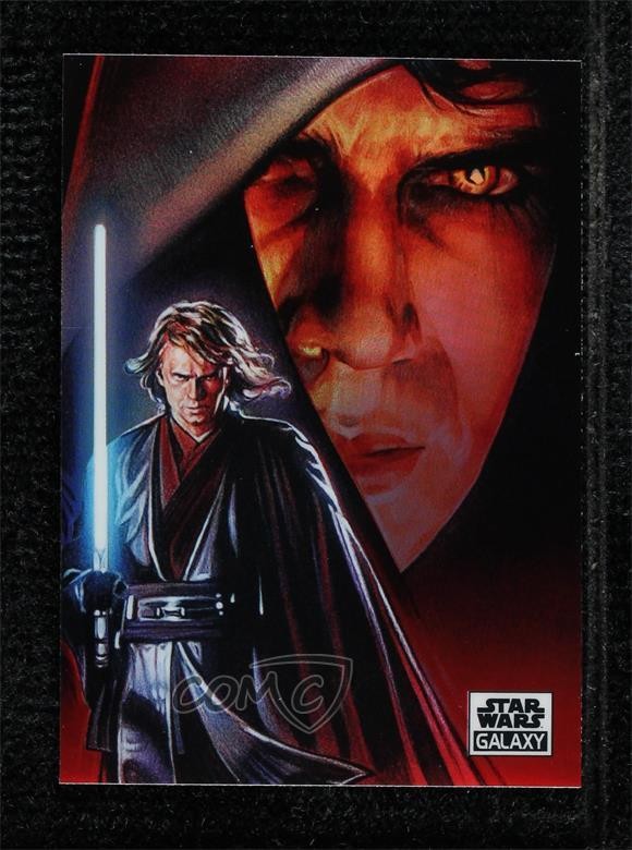 2021 Topps Chrome Star Wars Galaxy Refractor Anakin Skywalker Steve Chorney #39